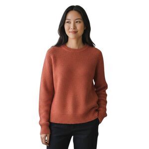 JESSICA SIMPSON BURNT ORANGE SWEATER SZ.M EUC.